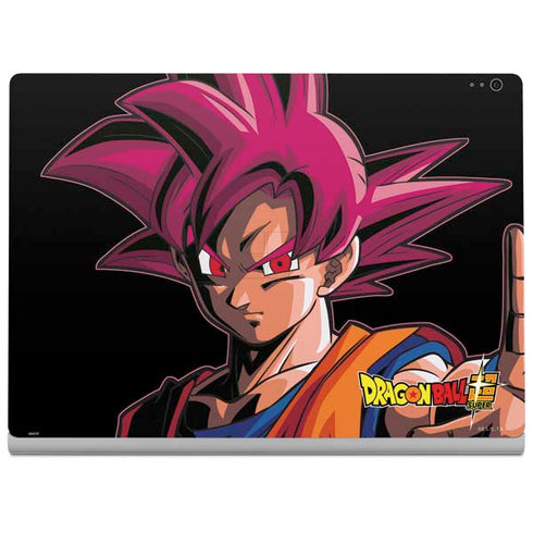 Dragon Ball Super Goku Portrait Super Sayan 4 Surface Book 2 13.5in Skin